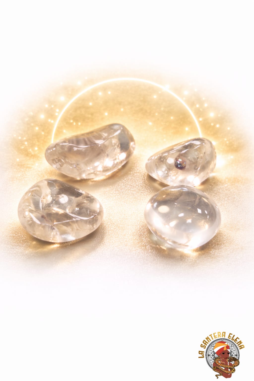 piedra preciosa cuarzo blanco armonizador