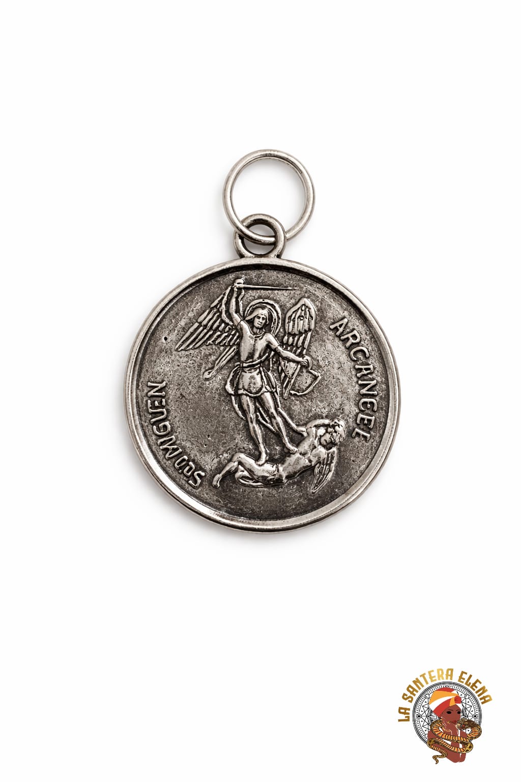 amuleto arcangel san miguel con tetragramaton