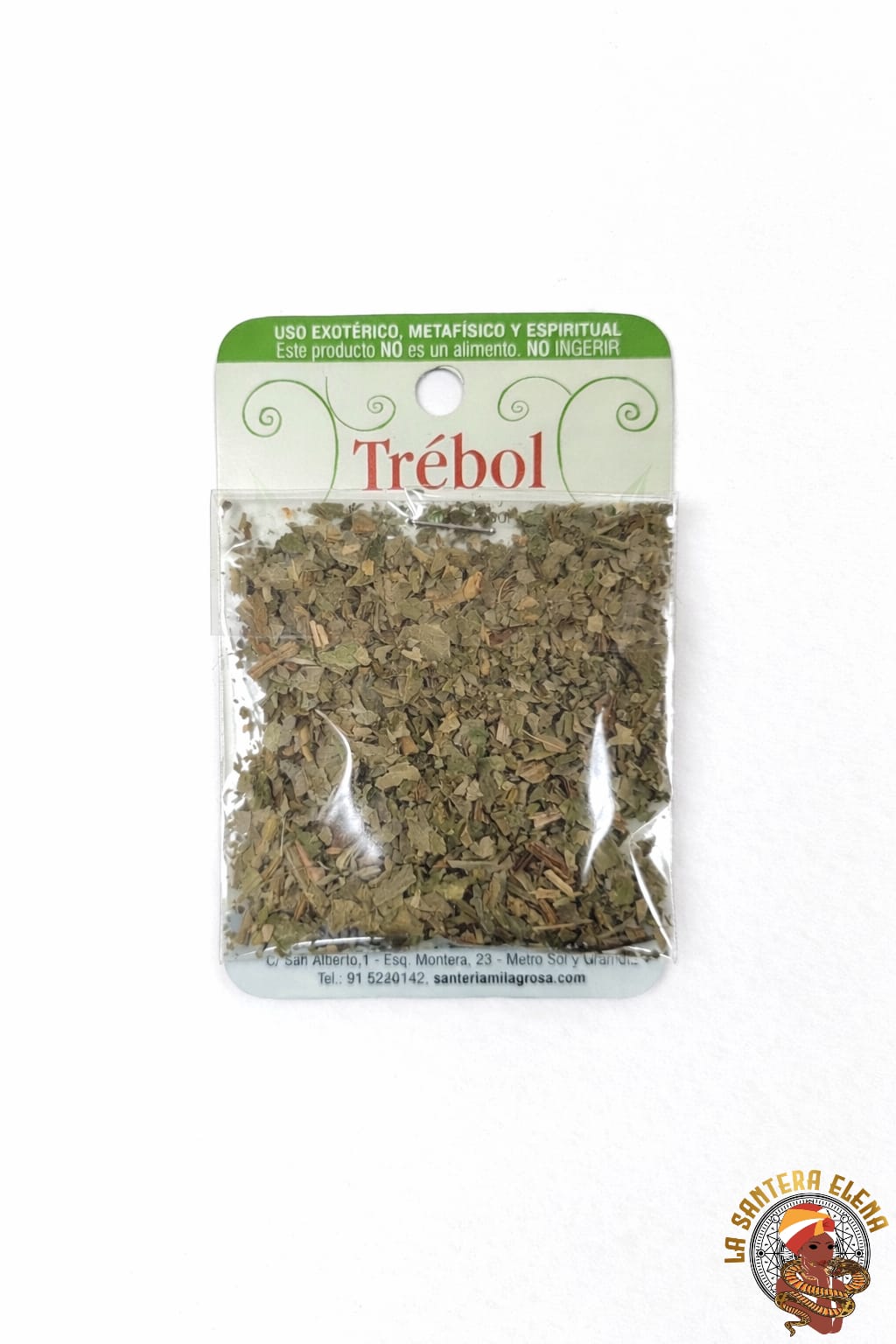 hierba trebol (suerte)