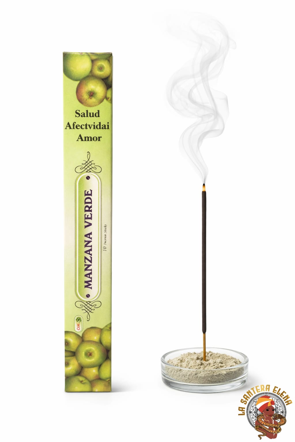 incienso manzana verde