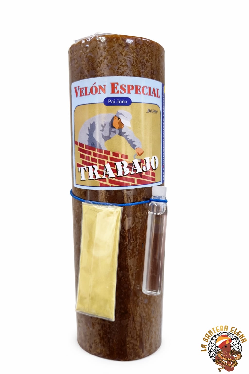 velon completo trabajo, con aceite y polvo