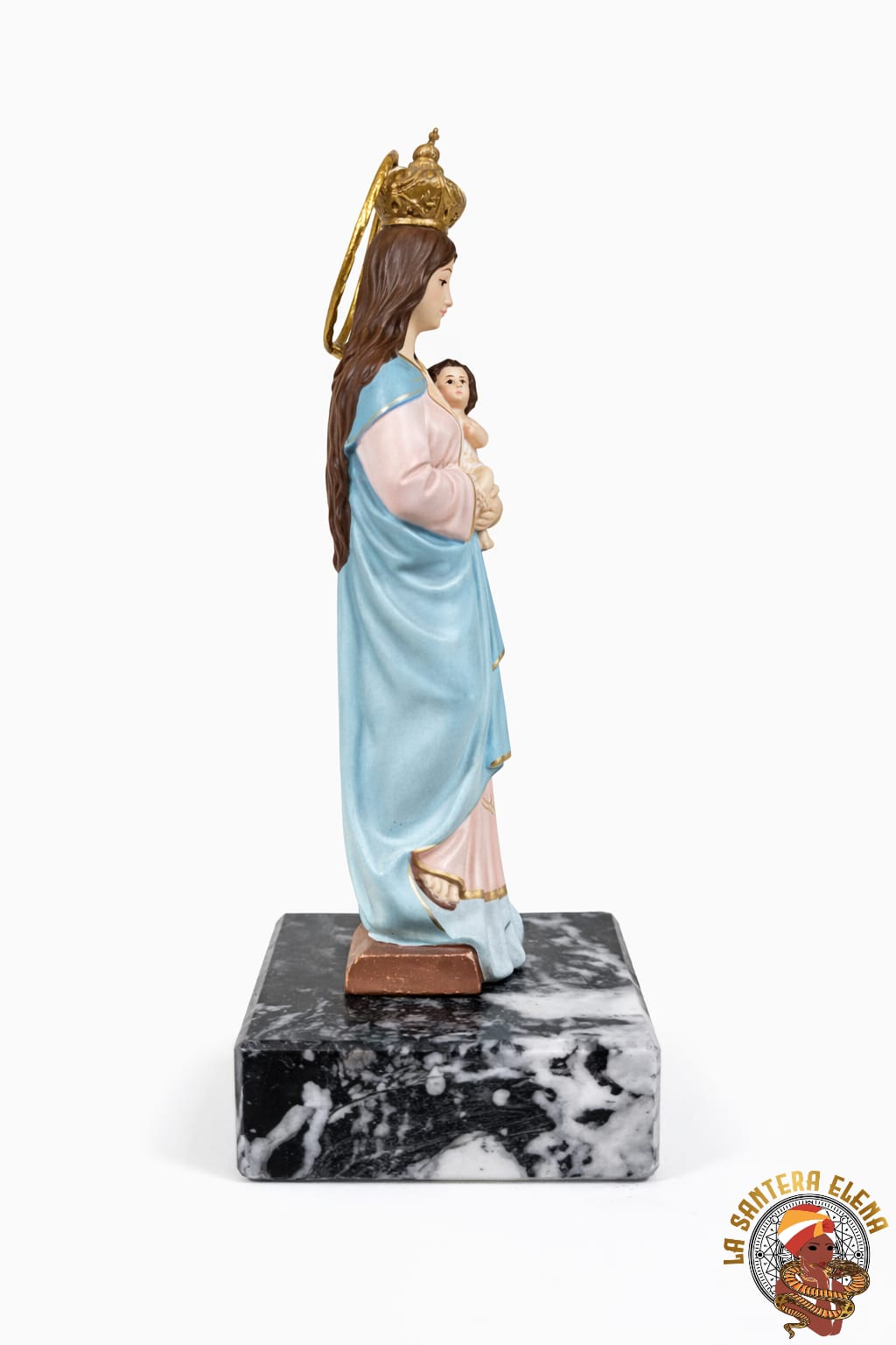 virgen de la buena leche base marmol 12 cm virgen de la buena leche base marmol 12 cm