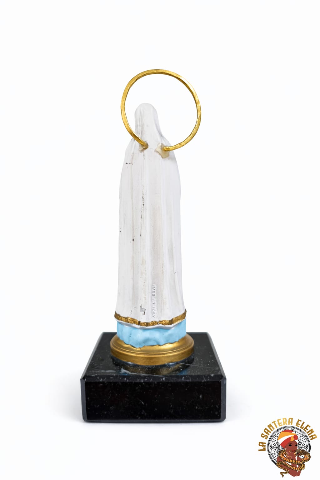 virgen del pozo base marmol 12 cm virgen del pozo base marmol 12 cm