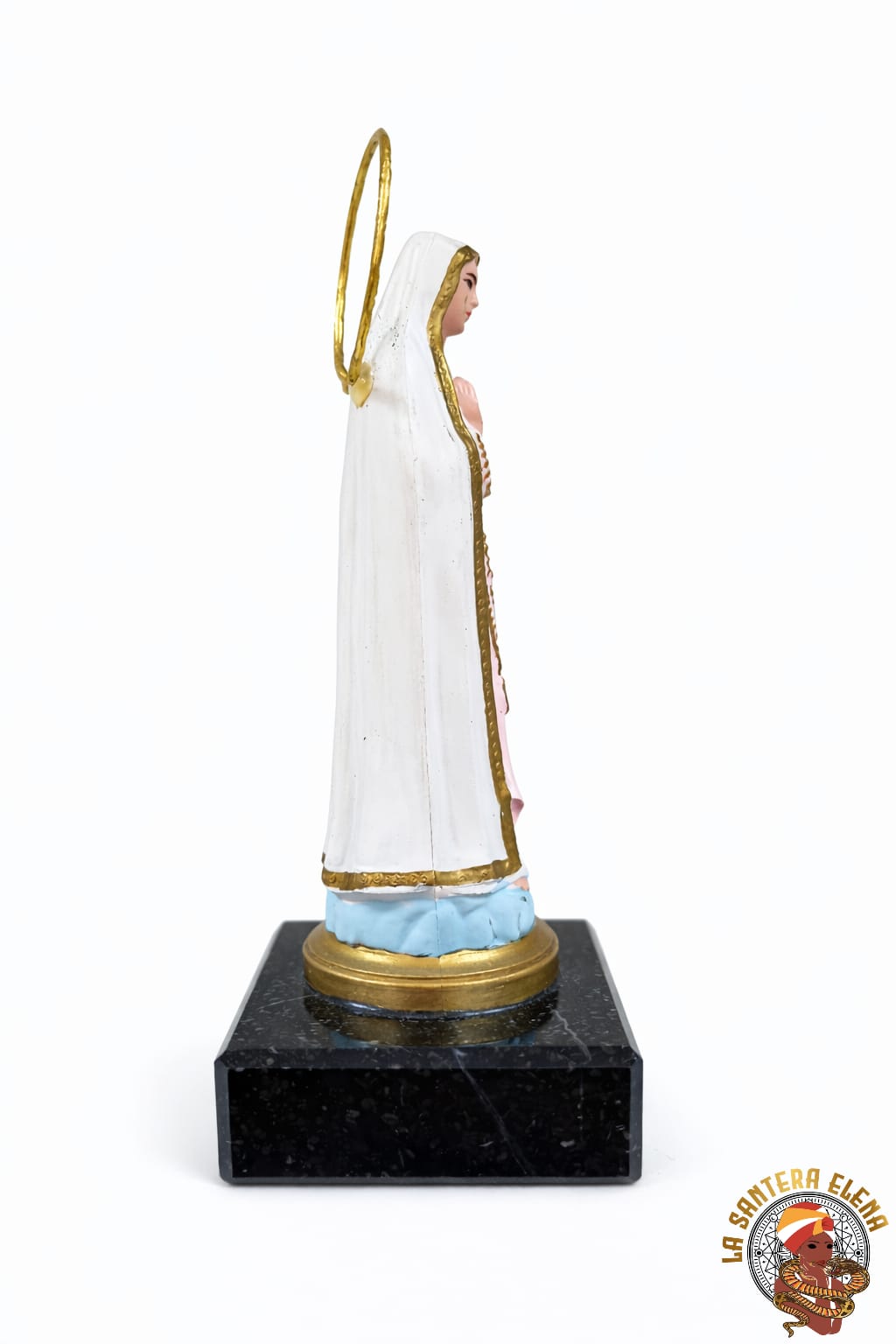 virgen del pozo base marmol 12 cm virgen del pozo base marmol 12 cm