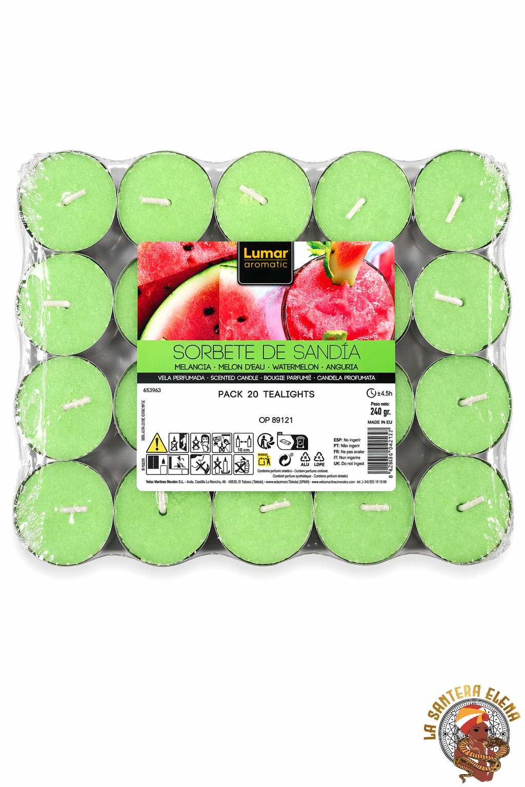 pack 20, sorbete de sandia