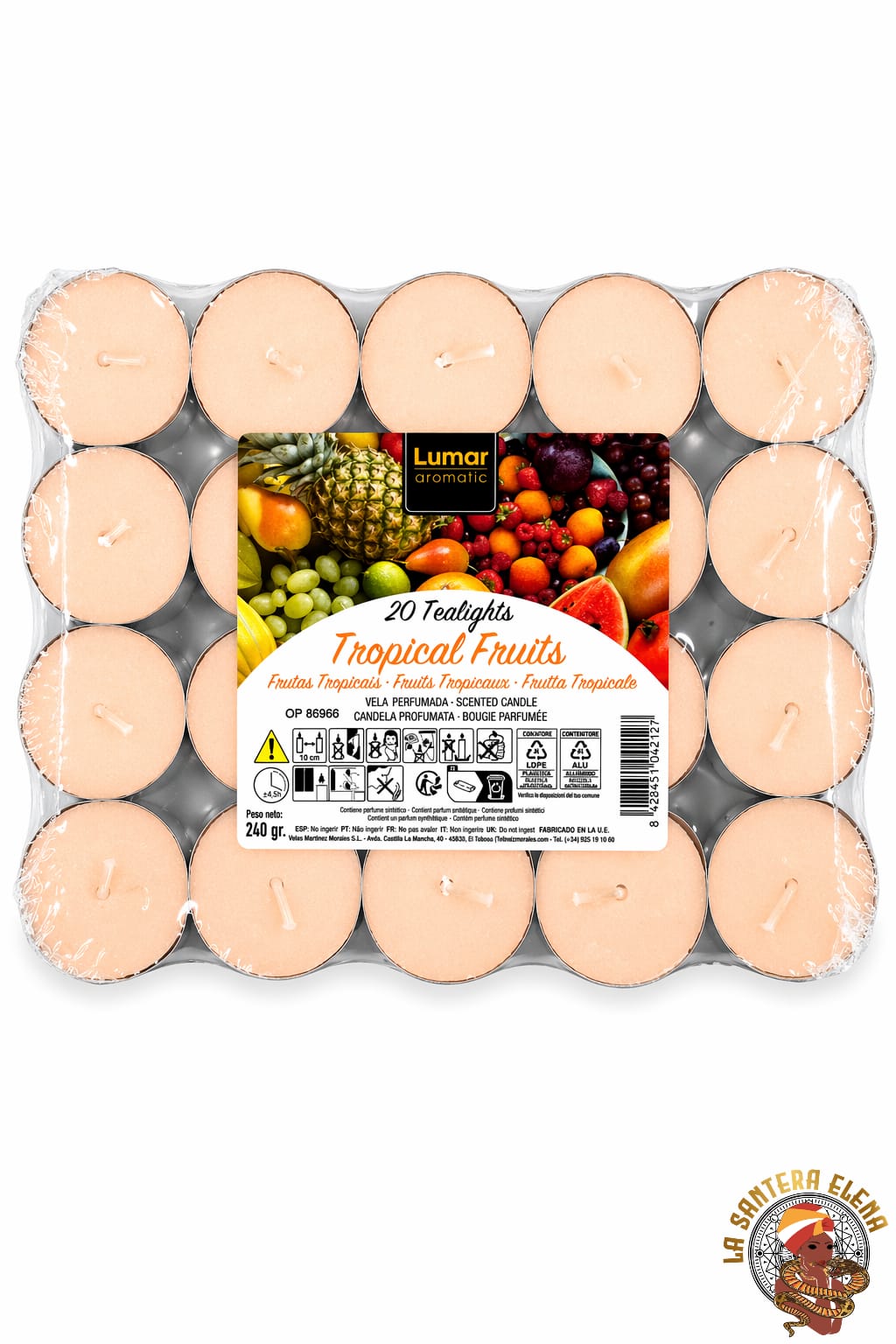 pack 20, tropical fruit