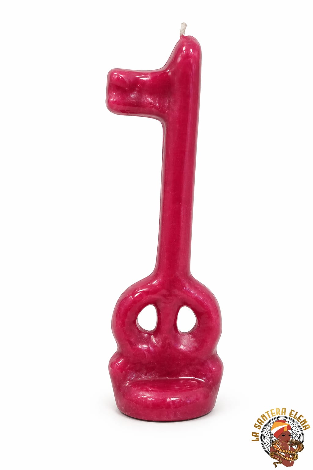 vela llave 16cm,rojo