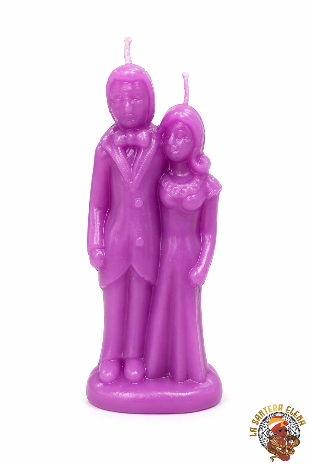 vela pareja matrimonio 14 cm (rosa)
