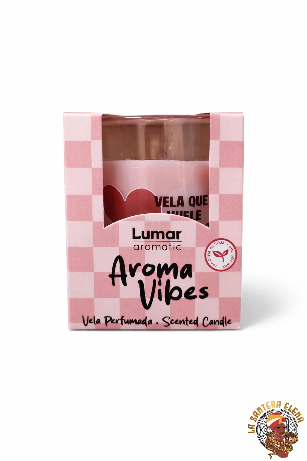 vela perfumada, aroma vibes abrazo