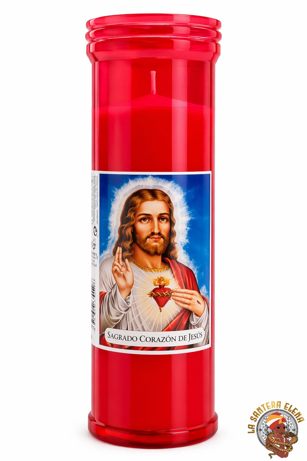 velon v 7 sagrado corazon de jesus rojo