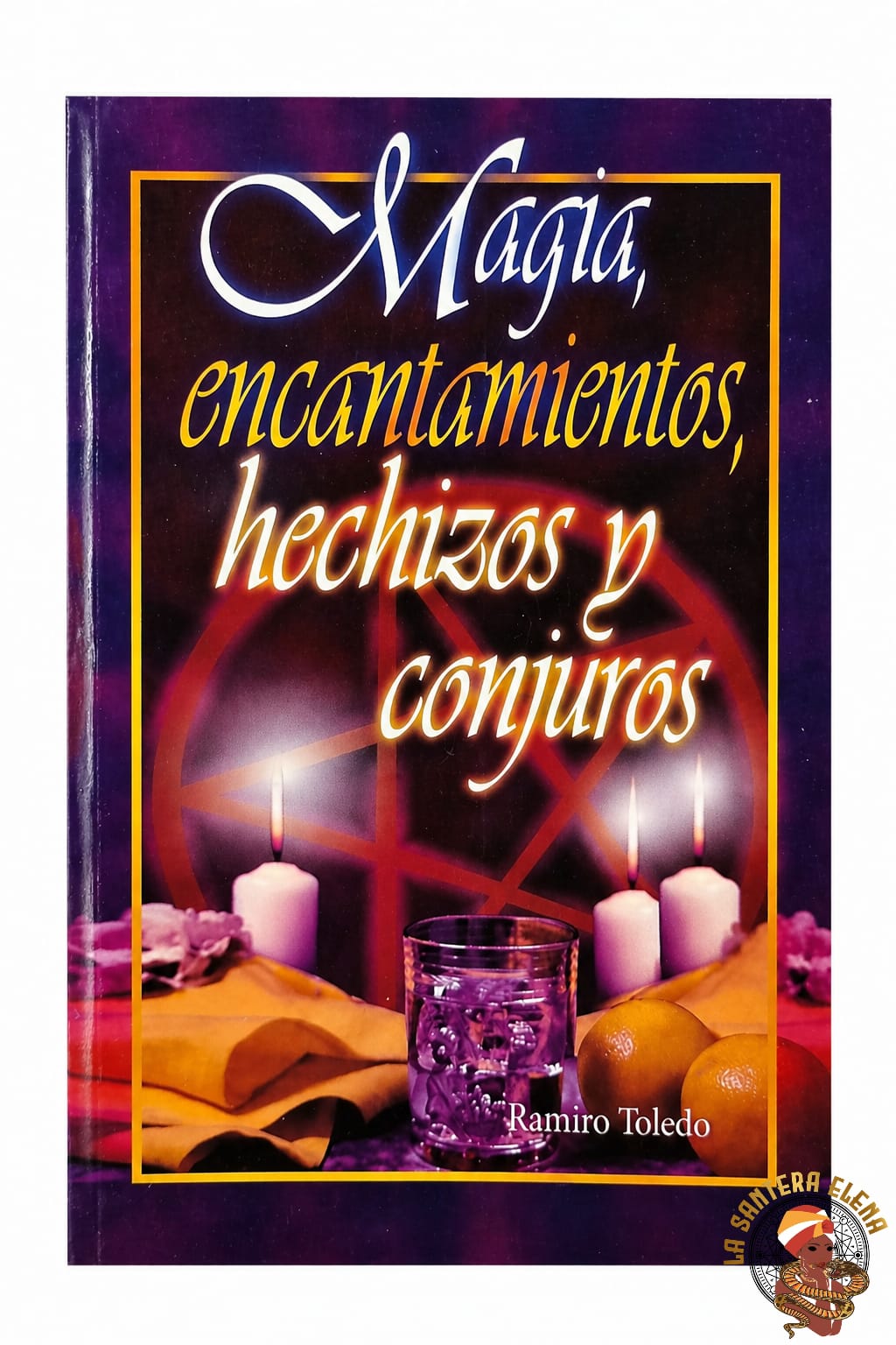 libro rituales secretos con velas y velones