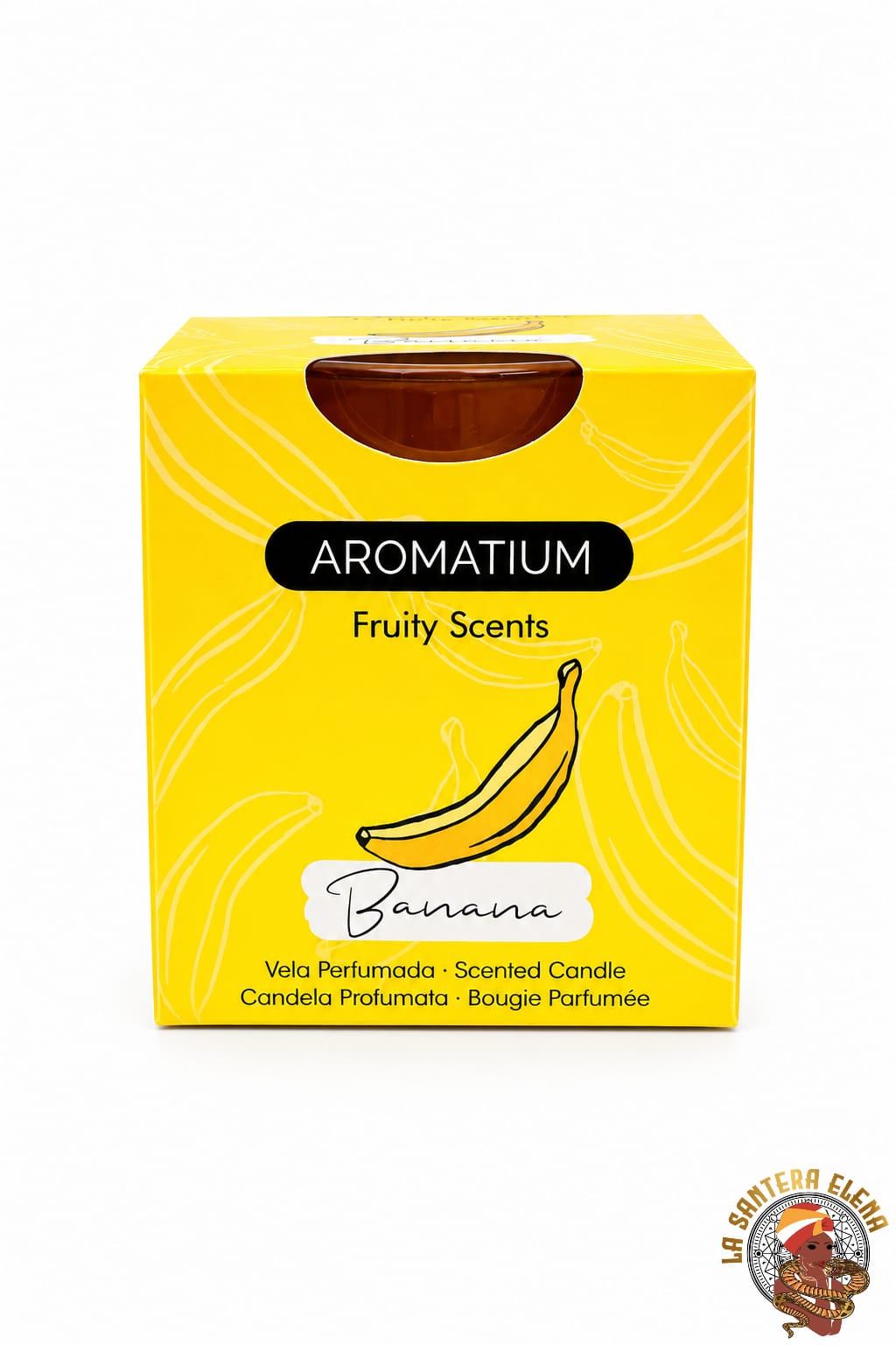 vela 3 fruity perfumado banana aromatium