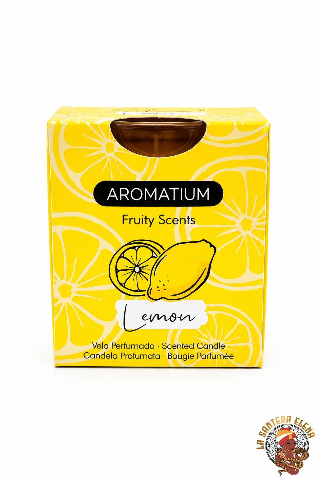 vela 3 fruity perfumado lemon aromatium