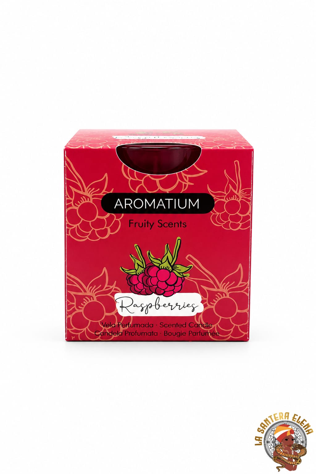 vela 3 fruity perfumado raspberries aromatium