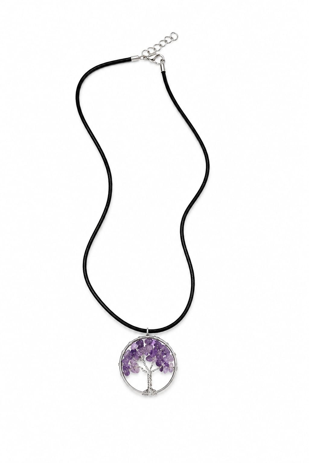 colgante arbol de la vida con amatista
