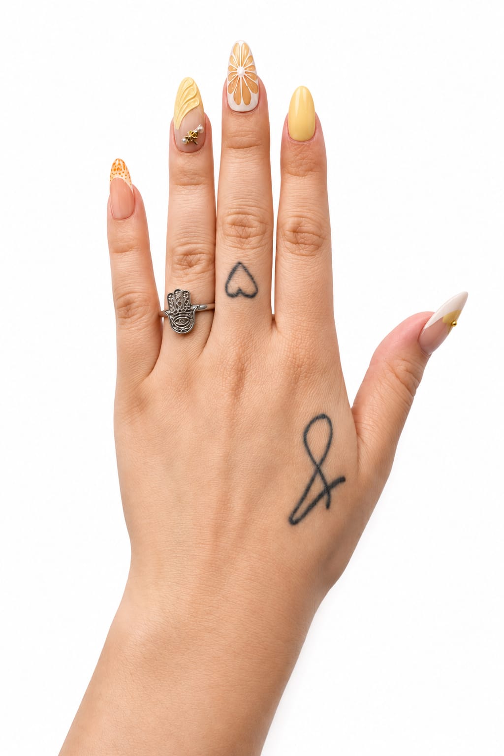 anillo de mano fatima