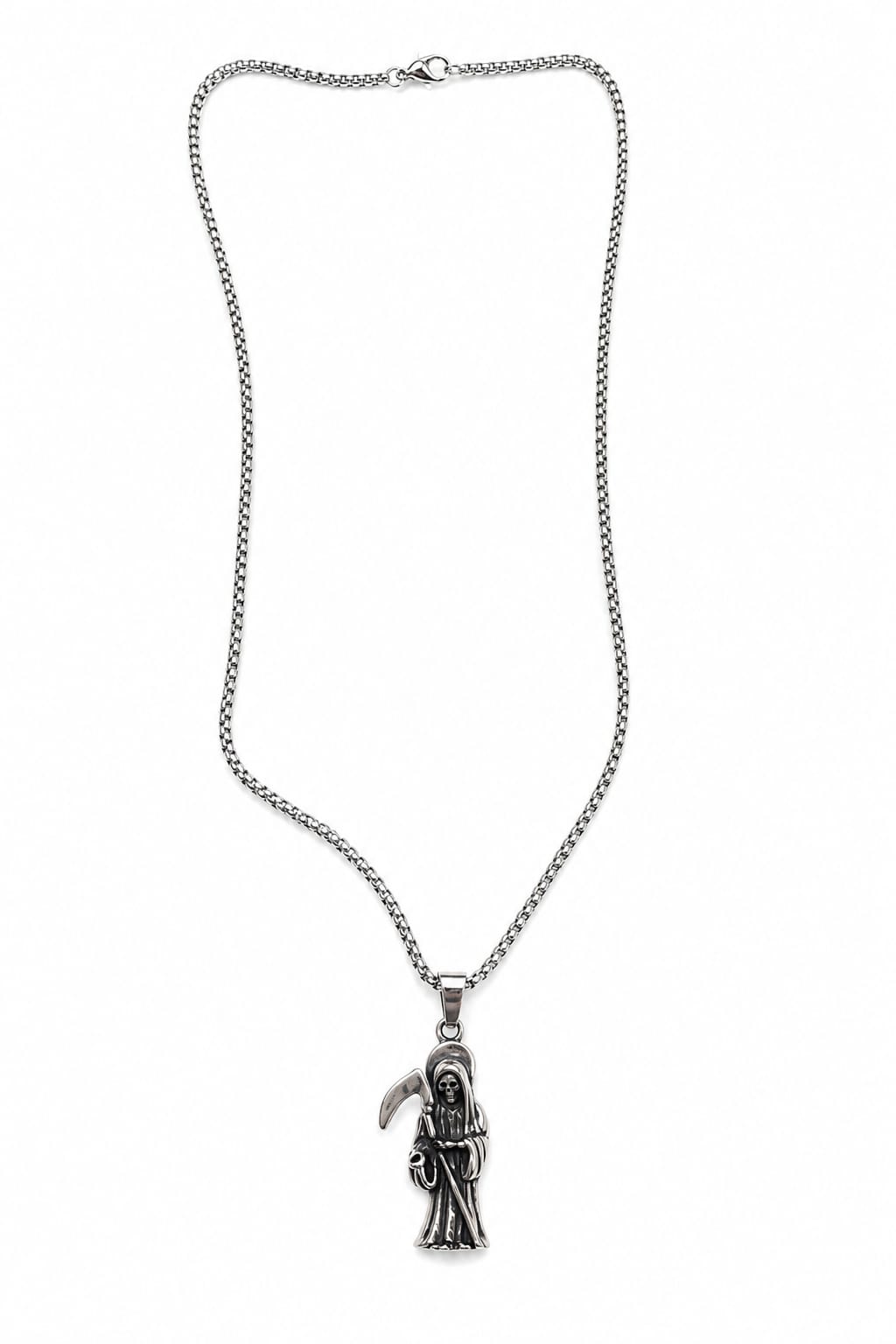 colgante de la santa muerte